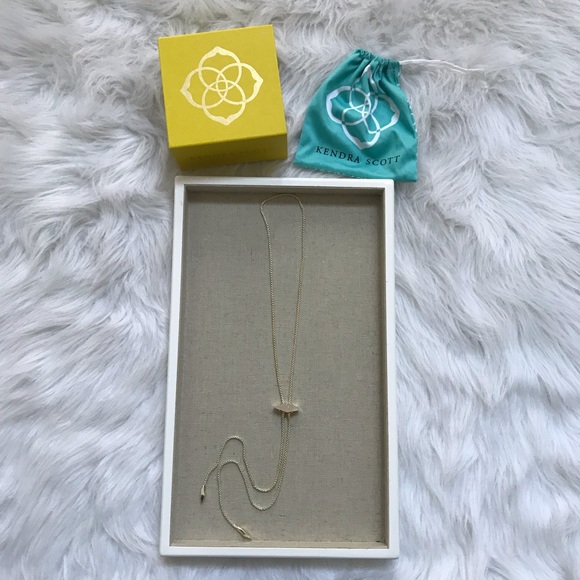Kendra Scott Jewelry - Kendra Scott Y Necklace in Iridescent Pearl